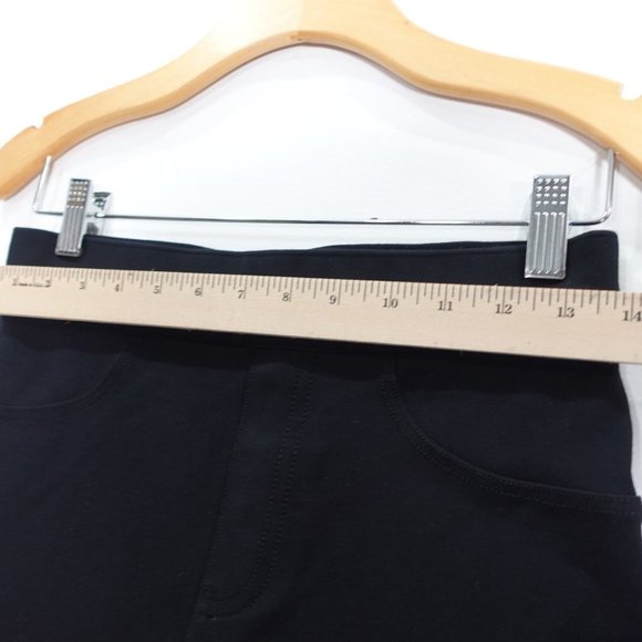 Spanx Crop Pants Medium Black Skinny Jeggings Ankle Stretch Casual Pull On - Picture 3 of 13